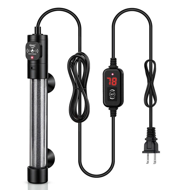 hygger Controllable Aquarium Heater with digital display controller