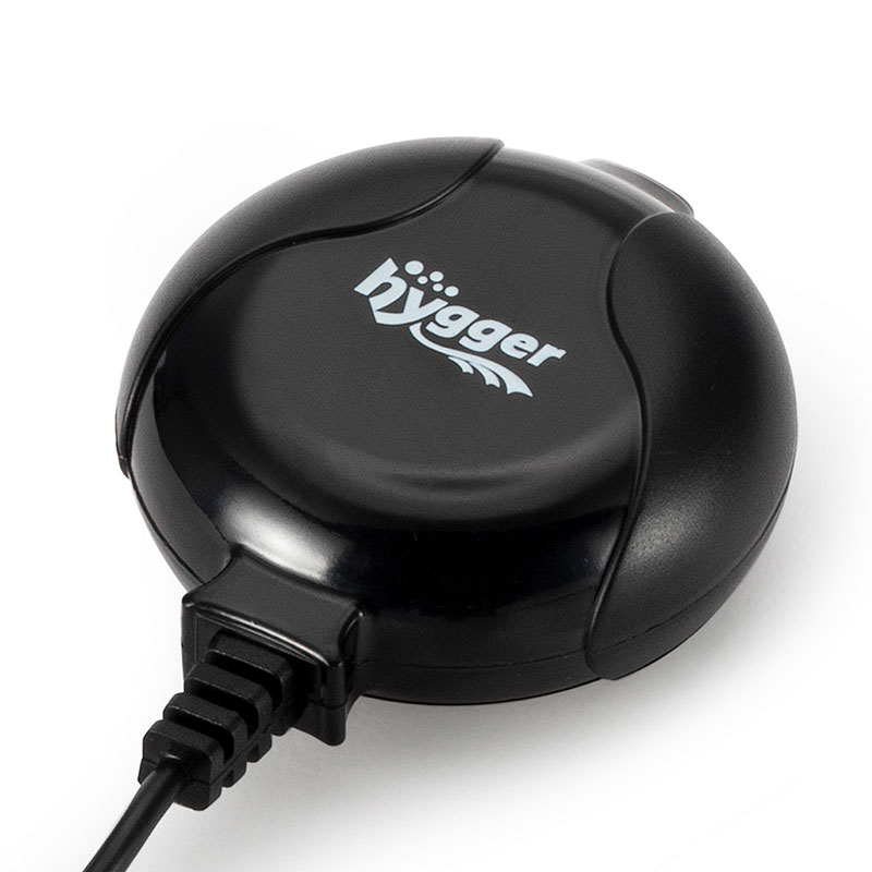 hygger Mini Air Pump in black